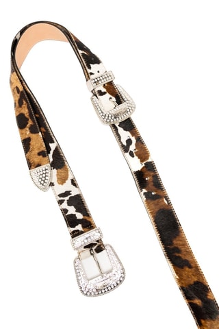 Cinturón - Blanco, azul y negro