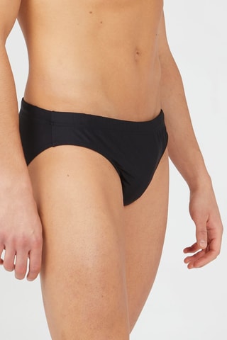 Bañador estilo slip - Dorado y negro