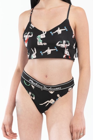 Tanga - Negro y azul