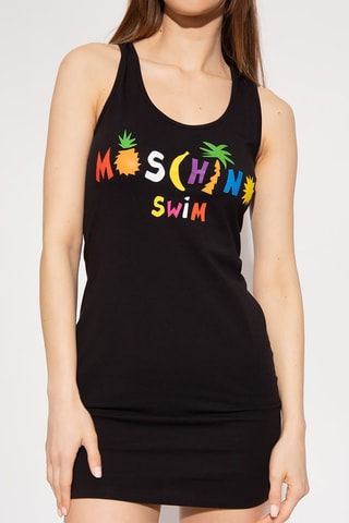 Vestido recto - Negro