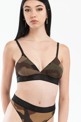 Sujetador - Negro y verde