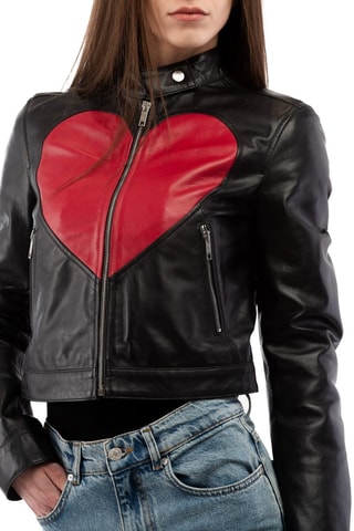 Veste - Noir et rouge