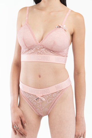 Braga de encaje - Rosa