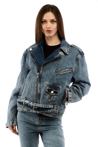 Veste en jean - Bleu