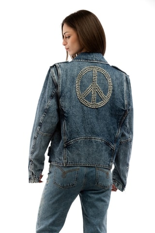 Veste en jean - Bleu