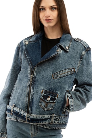 Veste en jean - Bleu
