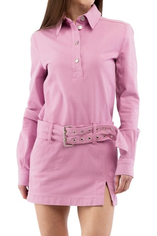 Robe chemise - Rose