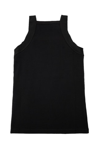 Camiseta de tirantes - Blanco y negro