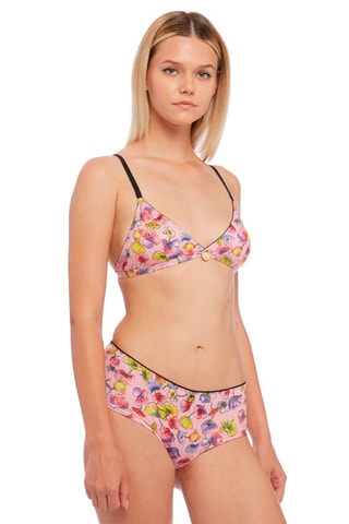 Sujetador - Rojo, amarillo y rosa