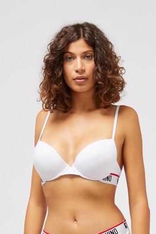 Sujetador - Blanco, negro y rojo