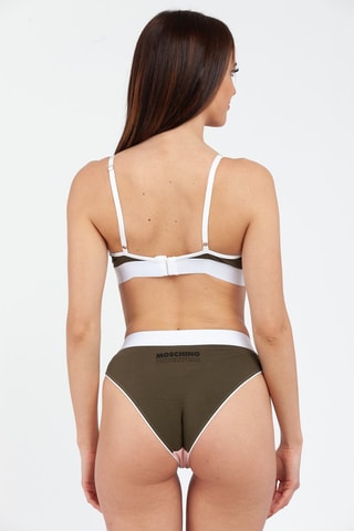 Sujetador - Blanco y rosa