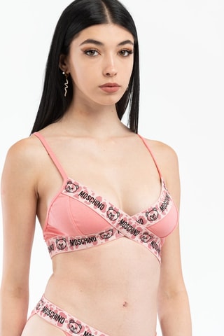 Sujetador - Negro y rosa