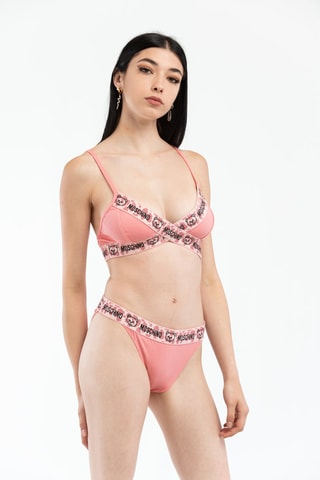 Sujetador - Negro y rosa