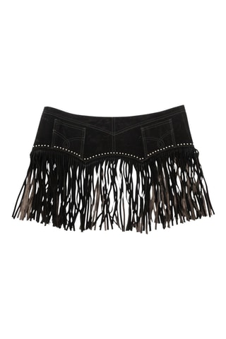 Cinturón - Plateado y negro