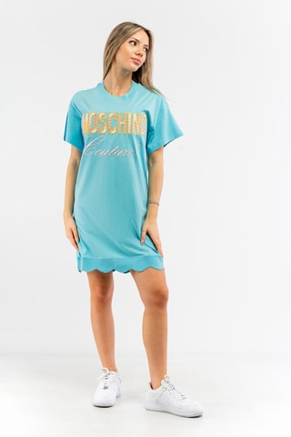 Vestido camiseta - Azul