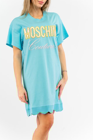 Vestido camiseta - Azul