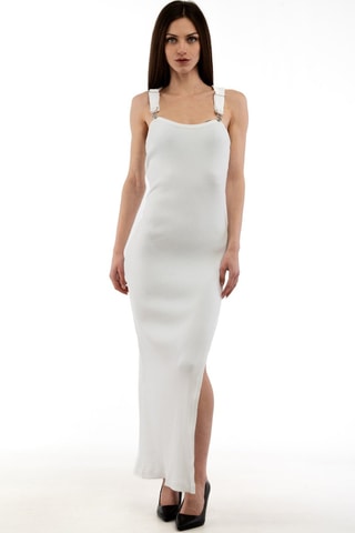 Vestido de tubo - Blanco