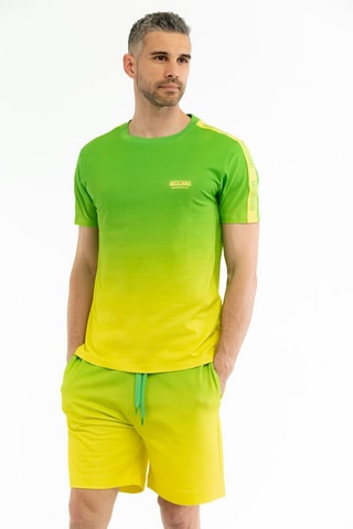 Camiseta tie-dye - Verde