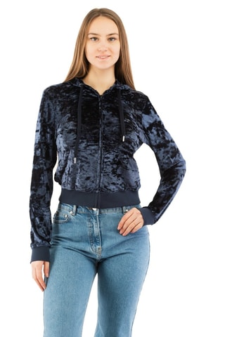 Sweat à capuche - Bleu