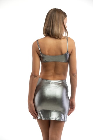 Vestido de tubo - Gris