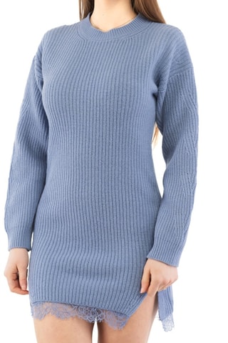 Vestido jersey - Azul