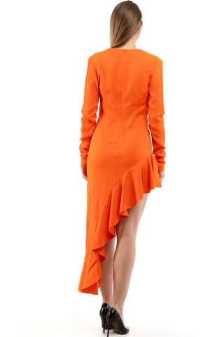 Vestido asimétrico - Naranja