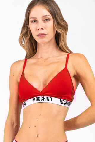 Sujetador - Blanco, negro y rojo