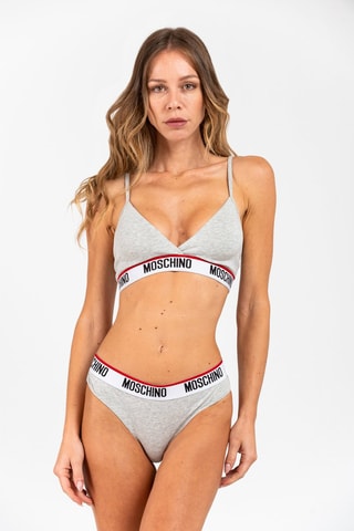 Sujetador - Gris y negro