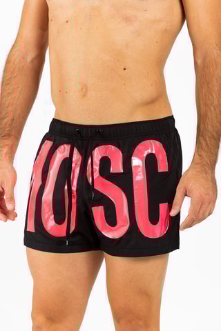 Bañador corto - Rosa y negro