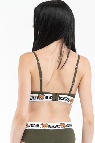 Sujetador - Blanco, negro y verde