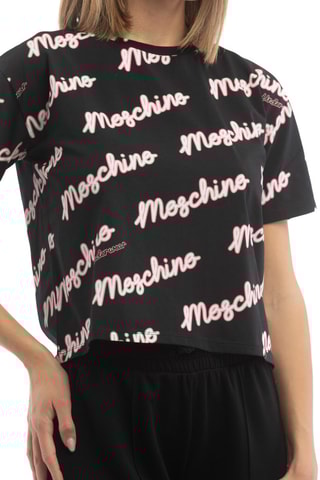 Camiseta - Blanco, negro y rosa