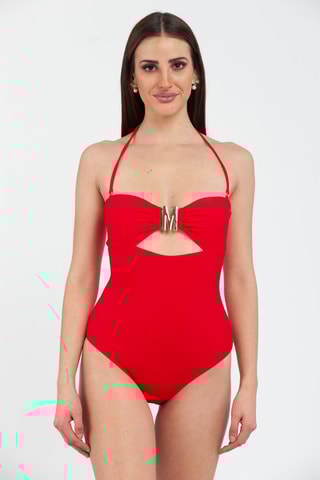 Bañador - Rojo y dorado