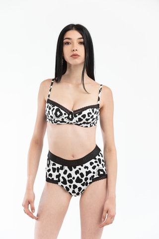 Sujetador - Blanco y negro