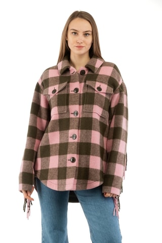 Camisa de lana - Marrón