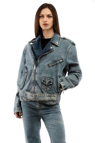 Veste en jean - Bleu