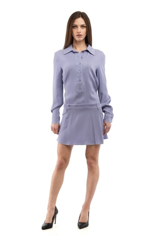 Robe chemise - Bleu