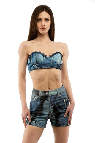 Crop top - Azul