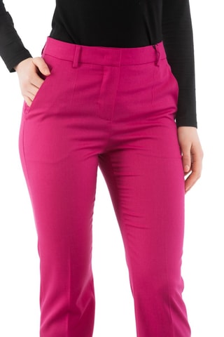 Pantalon chino en laine - Rose