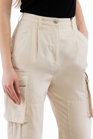 Pantalon cargo - Beige