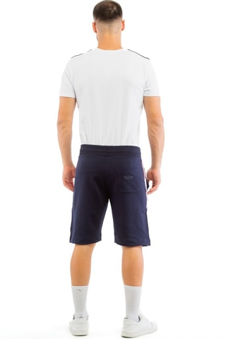 Bermudas - Blanco, rojo y azul