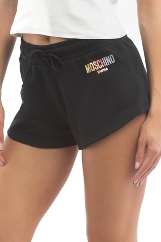 Short - Noir, orange et rose