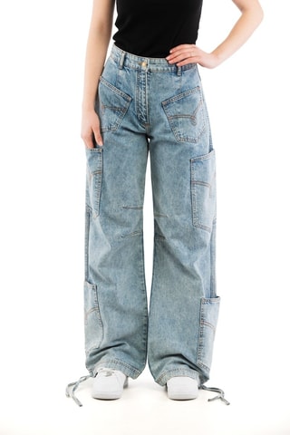 Jean wide legs - Bleu