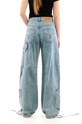 Jean wide legs - Bleu