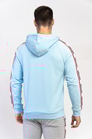 Sweat à capuche - Bleu