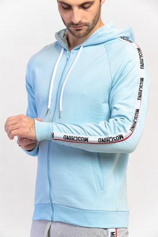 Sweat à capuche - Bleu