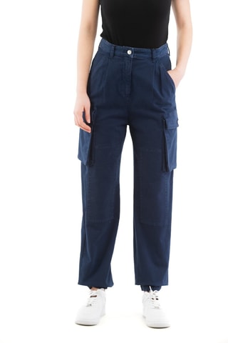 Pantalon cargo - Bleu