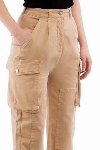 Pantalon cargo - Beige
