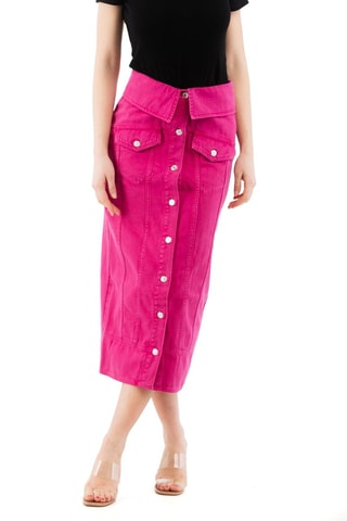 Jupe fourreau - Rose