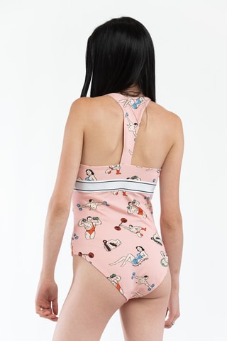 Body - Blanco y rosa