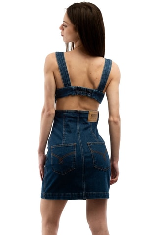 Vestido recto - Azul